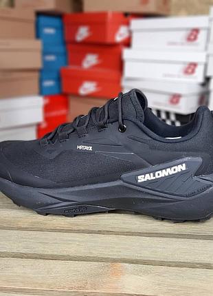 Salomon genesis gore-tex черные с белым
