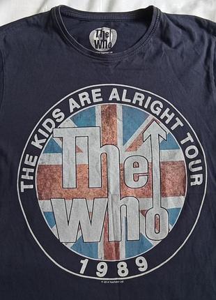 Футболка группы the who из тура "the kids are alright" 1989 года.