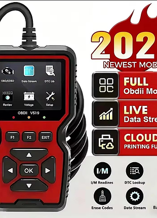 Obdii автосканер v519 — професійна діагностика для вашого авто