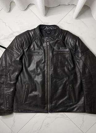 Оригінальна шкіряна мотокуртка harley-davidson #1 skull (розмір 3xl)