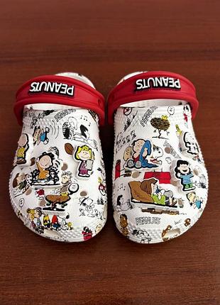 Дитячі crocs, колаборації х peanuts snoopy