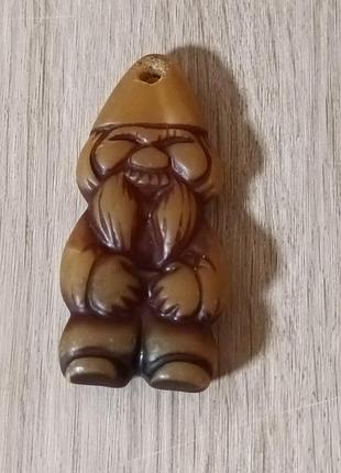 Фигурка гнома винтажная на брелок