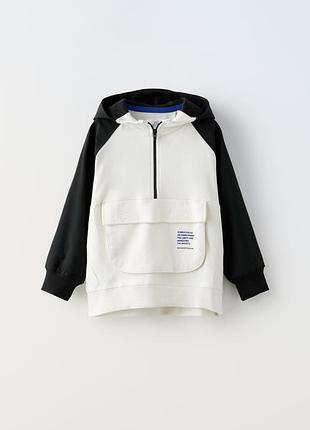 Худи zara 9-10р 140см трикотаж
