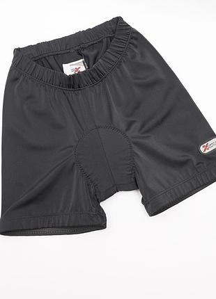Подростковые велотшорты с памперсом xwave junior cycling shorts 152 cm/11–12 yrs