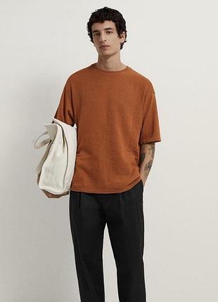 Футболка zara свободного кроя