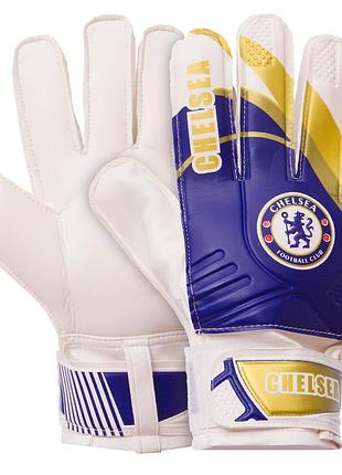 Рукавички воротарські дитячі ballonstar із символікою футбольного клубу chelsea fb-0187-8 10
