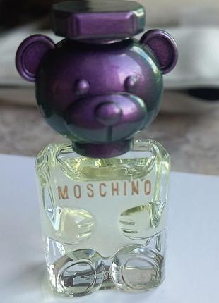 Миниатюра оригинального парфюма moschino toy 2 bubble gum, 5 мл унисекс