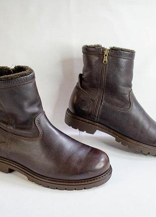 Panama jack aviator igloo кожаные зимние утепленные сапоги оригинал! размер 41 26,5 см