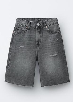Zara новые с биркой крутые бермуды шорты
