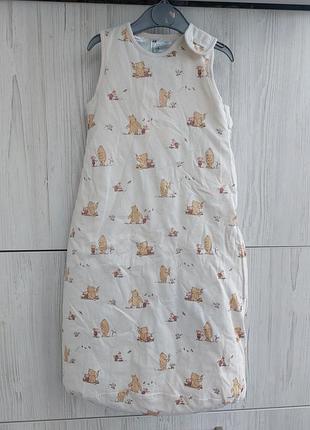 Брендовый теплый спальный мешок спальник h&amp;m на 3-6м 62-68см