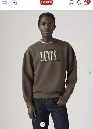 Світшот на флісі levi’s