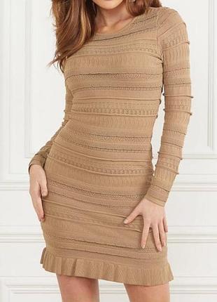 Сукня довгий рукав вʼязана marciano guess жіноча м