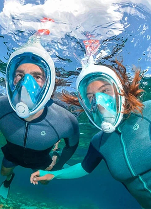 Маска для підводного плавання снорклінгу