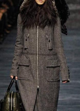 Шерстяне пальто louis vuitton