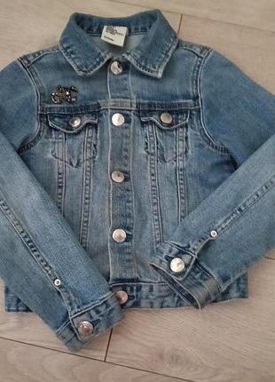 Джинсова куртка h&m denim