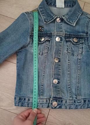 Джинсова куртка h&amp;m denim 3