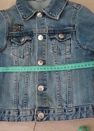 Джинсова куртка h&amp;m denim 4