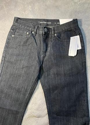 Нові джинси calvin klein jeans skinny, оригінал, темно-сині, р. 14