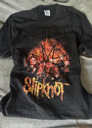 Футболка оверсайщ slipknot