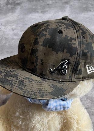 Кепка new era atlanta braves 9forty камуфляж