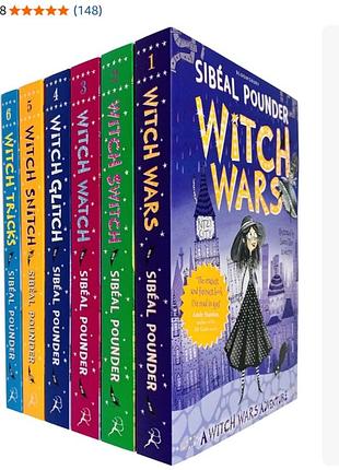 Новый набор книг на английском языке witch wars (6 книг) - полная серия!