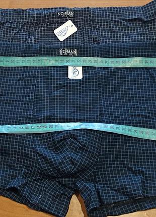 Трусы боксеры мужские 5xl, большие размеры, 80%хлопок, 15%бамбук.