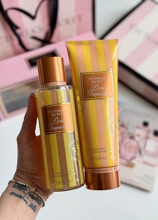 Спрей та лосьйон для тіла pina tropicale victoria’s secret
