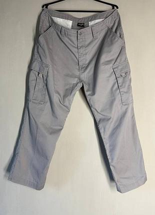 Чоловічі сірі штани карго / робочі штани artime, розмір 48 (xl-2xl)