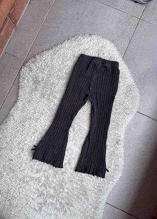 Лосини zara в рубчик 98
