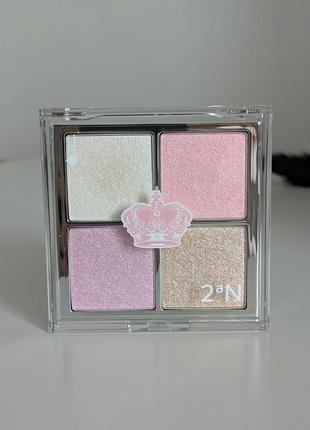 Палітра хайлайтерів 2an jelly glow highlighter dream fantasy holiday edition 01 fairy dream