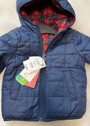 Курточка zara 9-12 міс ovs