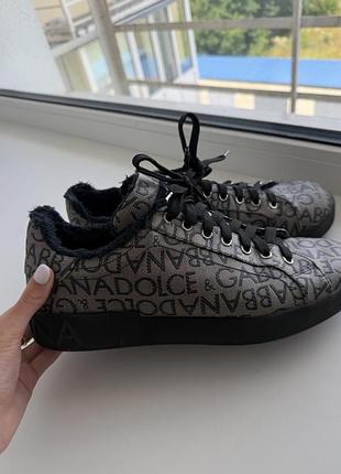 Кросівки dolce gabbana з утепленням, оригінал