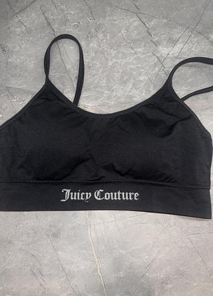 Спортивний топ juicy couture чорний.
