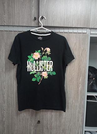 Футболка с принтом женская hollister.