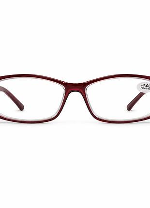 Очки n&m женские красные -4,00