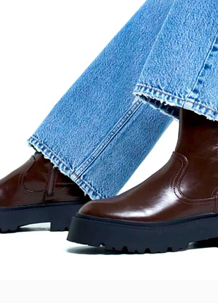 Жіночі чобітки на платформі 39р riverisland