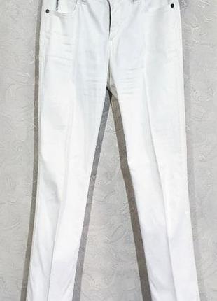 Чоловічі білі штани armani jeans