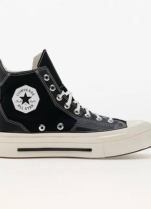Кеди converse chuck taylor all star lift platform high black