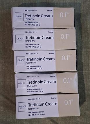 Крем с третиноином obagi medical tretinoin cream 0 1% 20 г