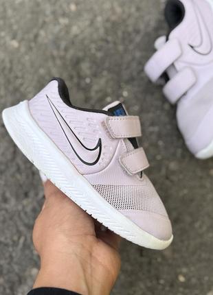 Nike детские кроссовки оригинал 25 размер на липучках