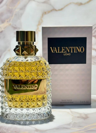 Мужской парфюм valentino uomo 100 мл валентино-умо парфюм для мужчин валентино умо парфюм мужественный валинино подарок парфюмерия