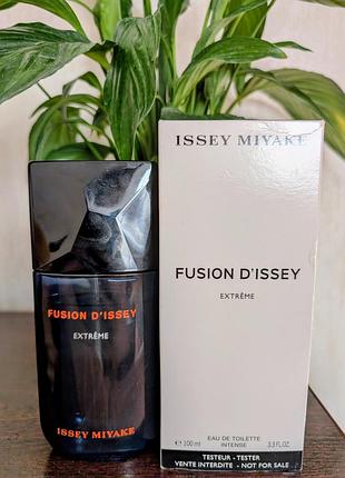 Туалетна вода issey miyake l eau d issey fusion extreme, залишок 90/100 мл., батч 3297t9