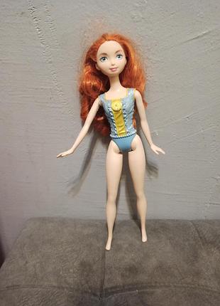 Кукла принцесса мерида с мультфильма "хоробра сердцем" от бренда disney, mattel