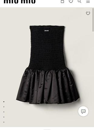 Платье в стиле miu miu