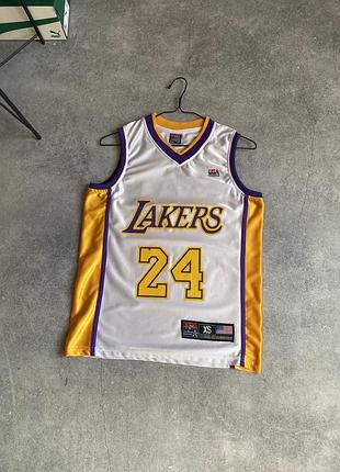 Usa basketball los angeles lakers koby bryant 24 чоловіча баскетбольна майка футболка на хлопця підлітка спортивна для тренувань баскетболу xs s