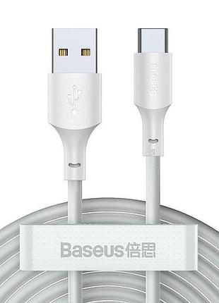 Кабель зарядки baseus на 40 w
потужний 5 а довжина 1.5 м білий