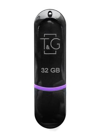 Флеш-накопитель usb flash 32gb t&g чёрный