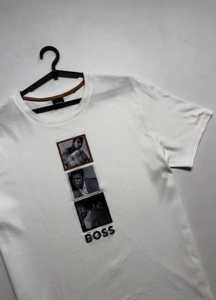 Футболка мужская boss x  muhammad ali