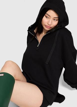 Женский спортивный комплект на флисе (худи + штаны) victorias secret pink campus fleece