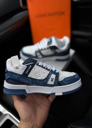 Жіночі кросівки louis vuitton trainer blue